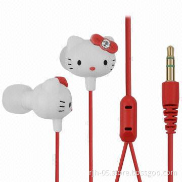 Professional factory PVC despicable me minion earphones OEM/ODM welcome